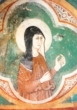 sainte Claire fresque